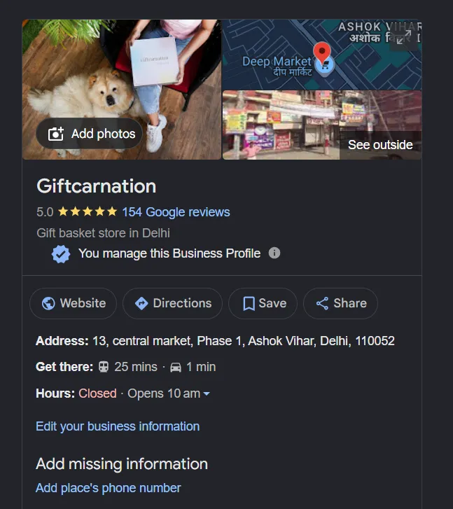 Gifting Business Raising Funds/For Sale In Delhi