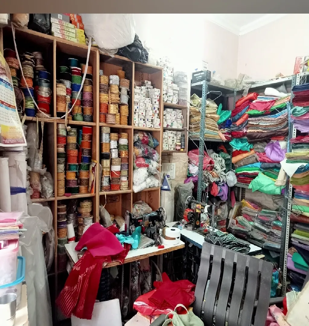 Tailoring Material & Accessories Shop For Sale In Delhi