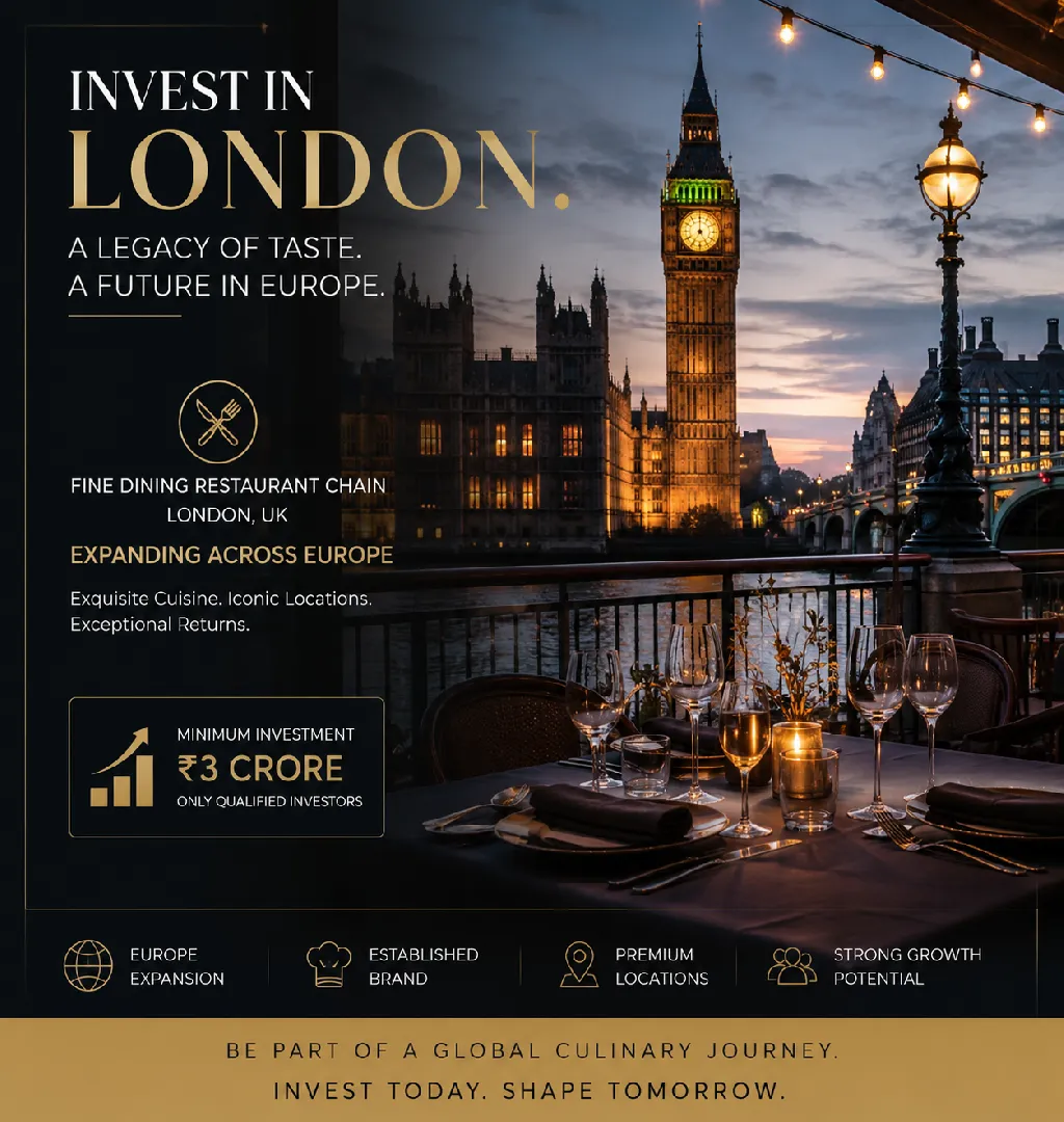 London-Based Fine-Dining Chain Offering FOCO Franchise